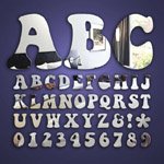 Alphabet Letter & Number (10cm) Mirrors (keep on truckin')
